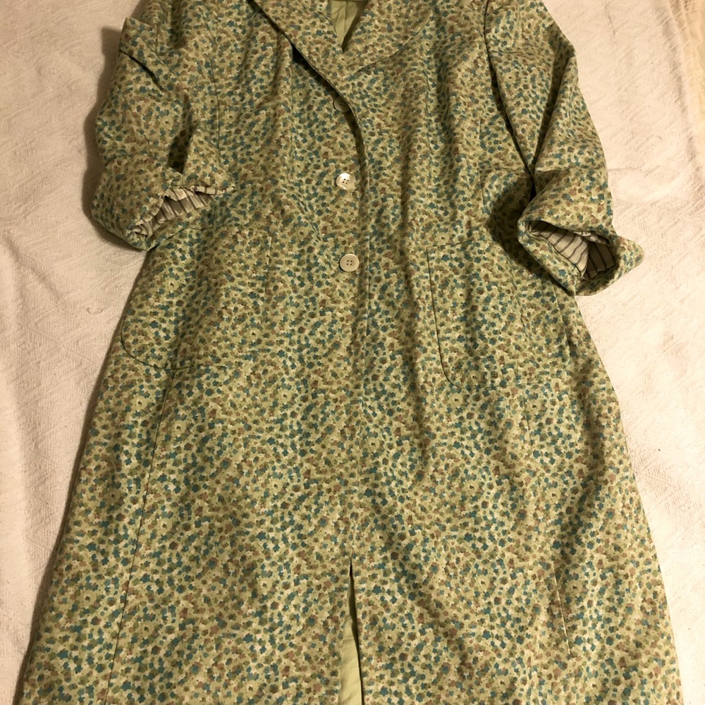 All weather mid thigh jacket